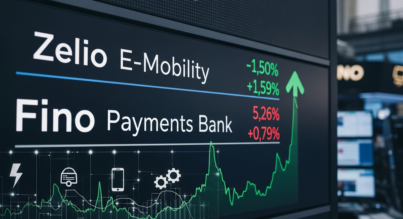 Zelio E-Mobility, Fino Payments Bank Gain Amid Mixed Week for Tech Stocks