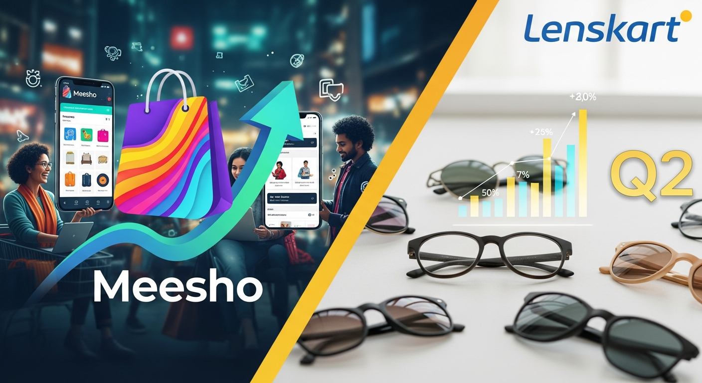 Meesho's Ecommerce Evolution and Lenskart's Q2 Performance