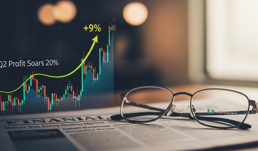 Lenskart Shares Surge 9% After Q2 Profit Soars 20%