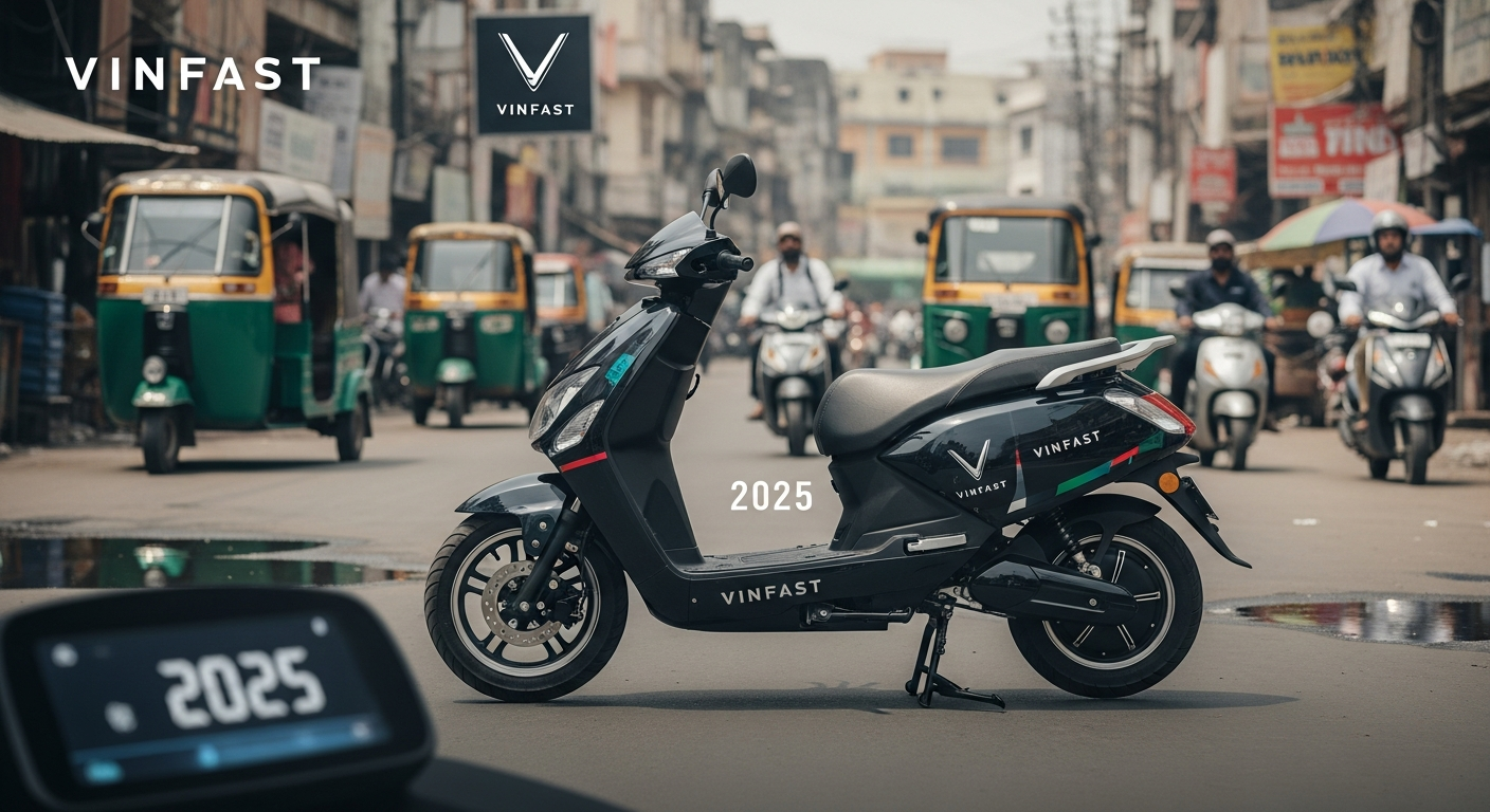 VinFast Plans India Entry with Electric Two-Wheelers and Ride-Hailing in 2025