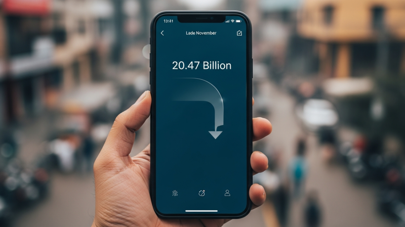 UPI Transactions Dip Slightly to 20.47 Billion in November After Festive Season