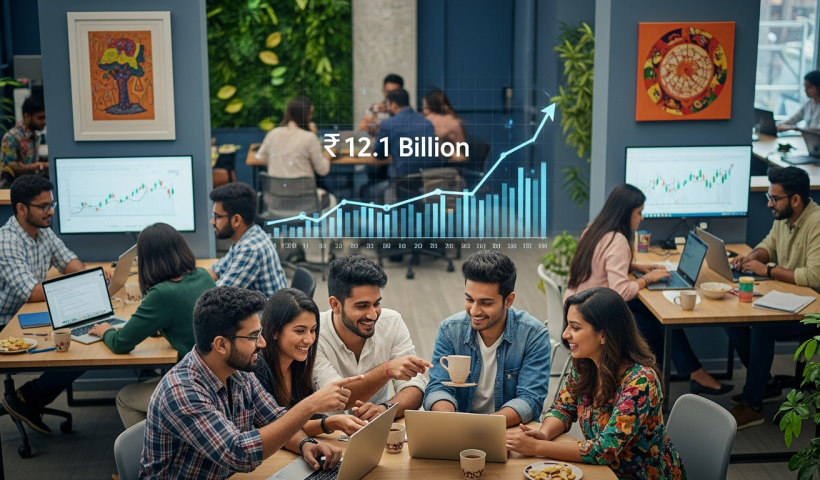 Indian Startups Secure Over $12.1 Billion in New Funding in 2025