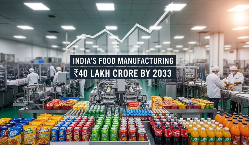India's Food Manufacturing to Surge, Reaching ₹40 Lakh Crore by 2033, Says RS Sodhi
