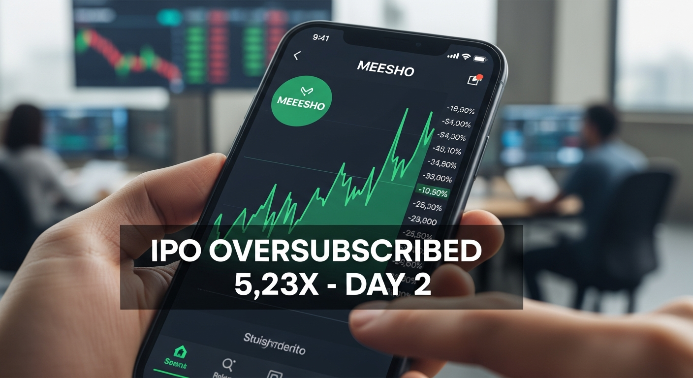 Meesho IPO Oversubscribed 5.23X on Day 2: Strong Investor Interest