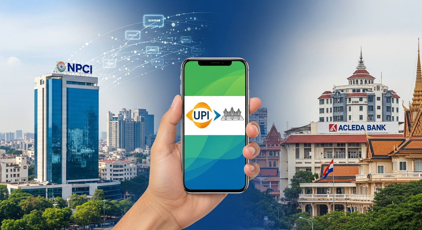 NPCI Expands UPI to Cambodia Through Partnership with ACLEDA Bank
