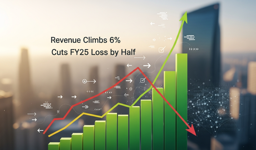 upGrad Cuts FY25 Loss by Half, Revenue Climbs 6%