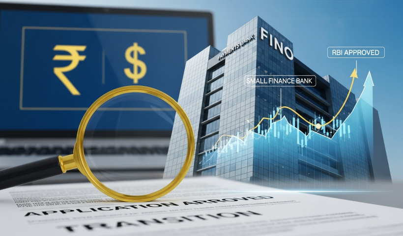 RBI Approves Fino Payments Bank's Transition to Small Finance Bank