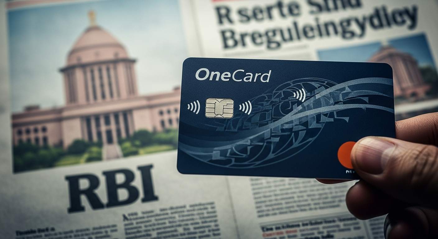 OneCard Faces RBI Scrutiny, Halts New Card Issuance Across Banks