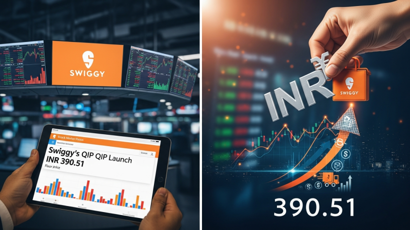Swiggy Launches QIP, Sets Floor Price at INR 390.51 Per Share